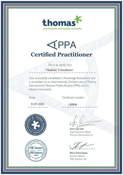 PPA — оценка поведения
